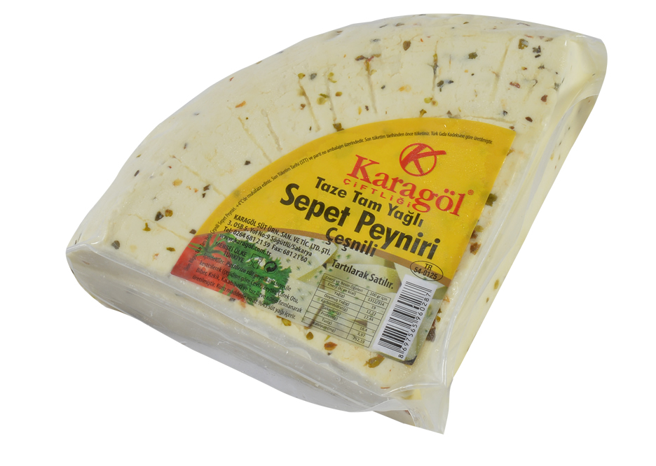 Spiced Basket Cheese